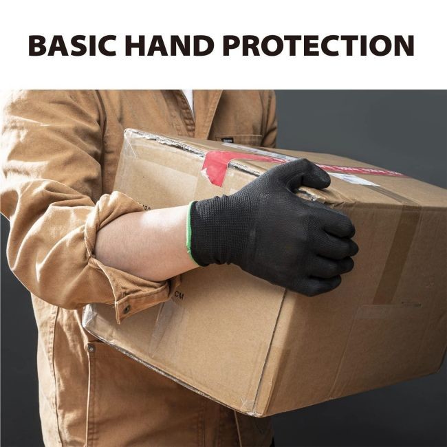 S - 2XXL Work Safety Seamless Gloves Elastic Lightweight Work Gloves