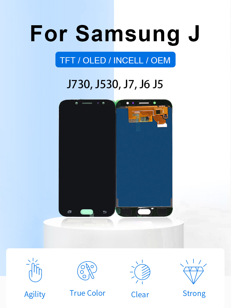 OEM TFT Cell Phone LCD Screen For SAM J1 J120 J2 J4 J5 J5 J6 J7 J8