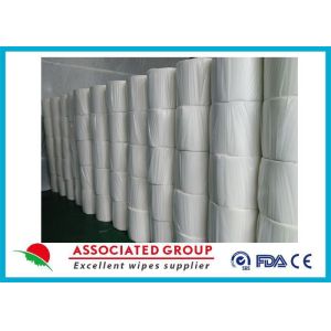China Disposable Eco Friendly Spunlace Nonwoven Fabric Viscose And Polyester on sale
