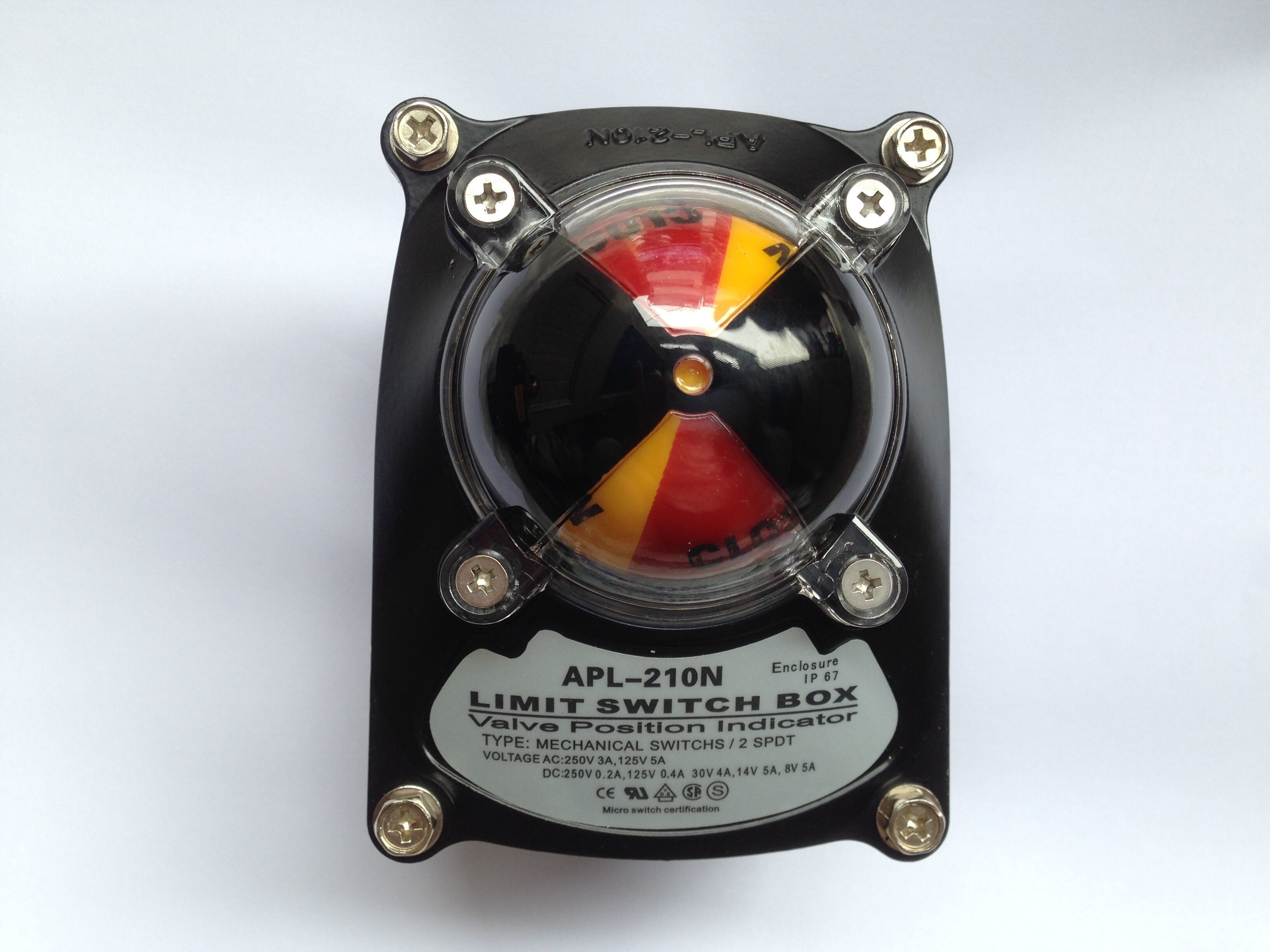 pneumatic valve accessories limit switch box position indicator for pneumatic actuator