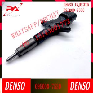 China Original new Vigo 1KD engine injector diesel 095000-7530 or common rail fuel injector 23670-0L050 on sale