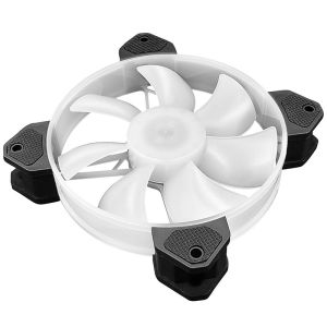 Quiet Computer LED RGB Case Fan with Controller for Gaming PC Computer 3PIN 4PIN