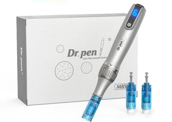 6 Speeds For Commercial Home Micro Derma Pen With Titanium Stainless And Auto