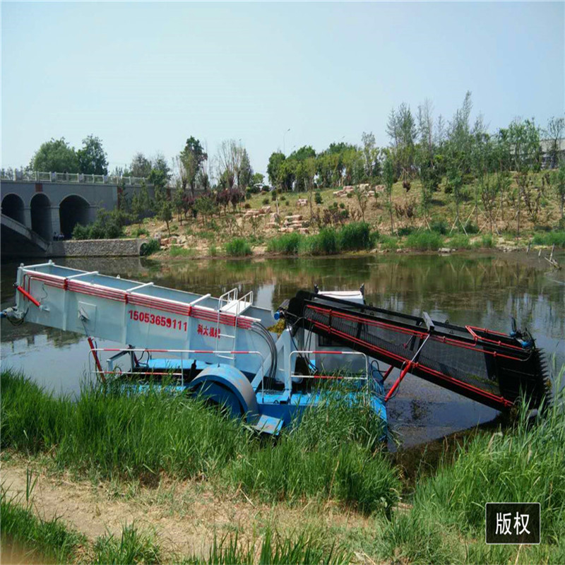 water hyacinth harvester manufacturer