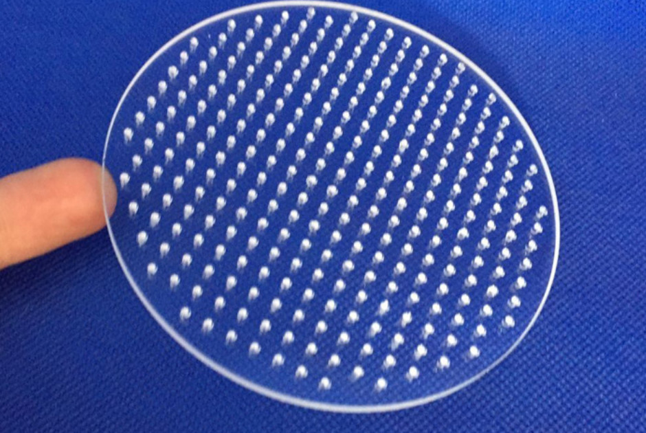 Quartz Perforated Sieve Laser Dotting Perforated Quartz Glass