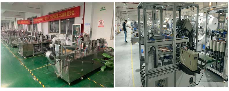 Global Warranty 100-120pcs/min semi automatic n95 mask making machine N95 face mask machine