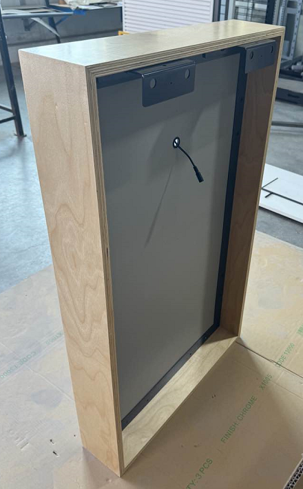 Timber LED Light Box, Illuminated Poster Display