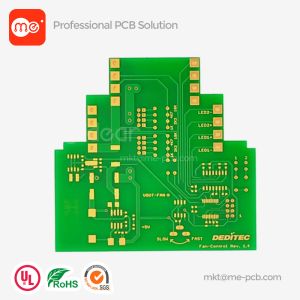 FR4 PCB Board Matt green soldermask 2L customized printed circuit board
