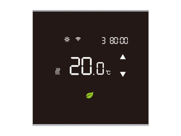 Electric Heated Room Touch Screen Thermostat , Heating Air Conditioning