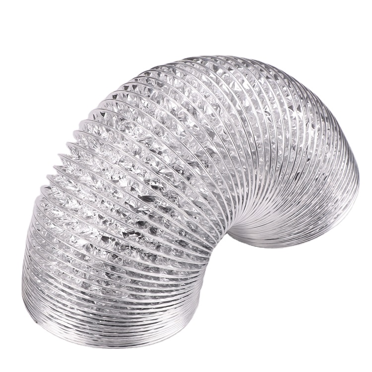 162-252 Air Quantity Semi Rigid Flexible Duct for Air Condition and Axial Flow Fan