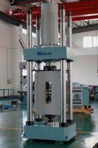 China HUT-1000D Single Space Hydraulic Servo Universal Testing Machines, Limit protection, automatic extensometer on sale