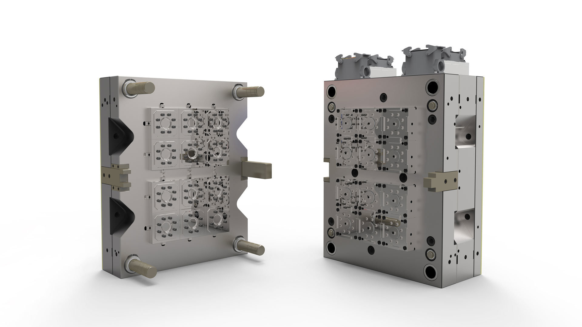 H13 Core Precision Injection Mold with 1 Million Shots Mouldlife