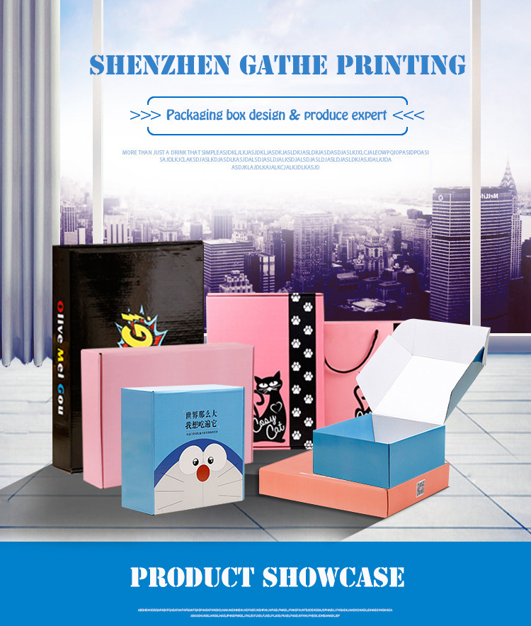 Custom Logo Corrugated Carton Folding Mailer Boxes Mailer Fruit Packaging For Shipping