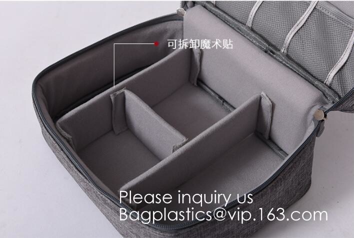 Trend Design Velvet Quilted Cosmetic Bag,Customized 2pcs Set Makeup Bag, Wholesale Travel Mens Toiletry Bags