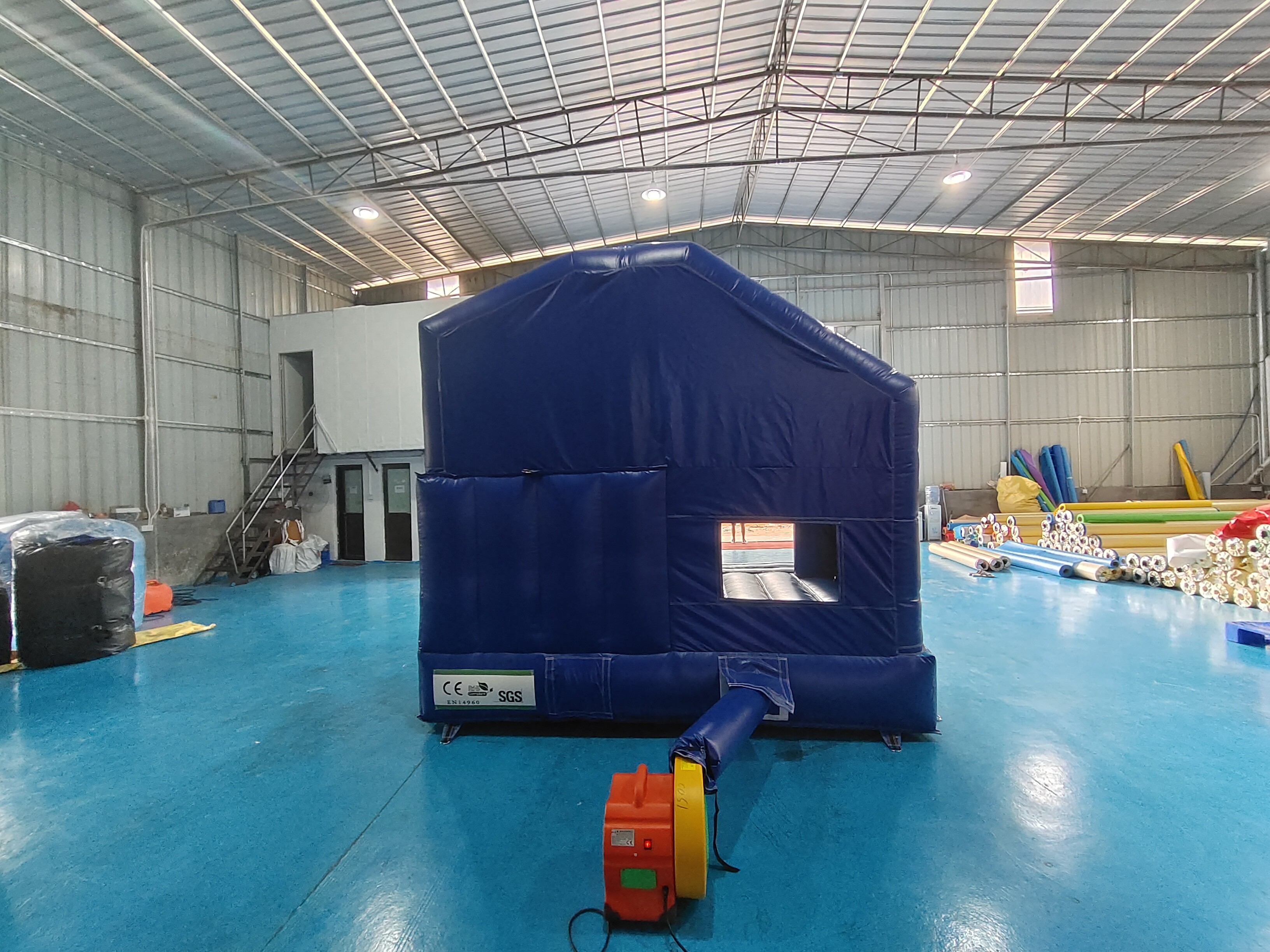 Ice Princess Themed Commercial Inflatable Combos Princess Bouncy Castle 3.6x3x3m
