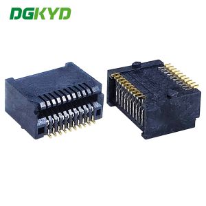 SFP 1X1 Connector Without Shielding Shell LCP Phosphor Bronze DGKYDSFP2C2100D00B022 Manufactures