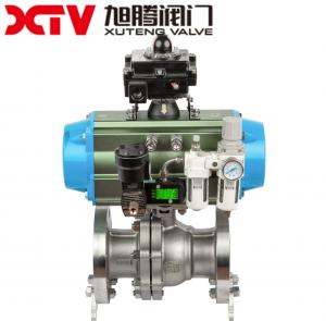  High Mount Pad ANSI Flanged Ball Valve for Severe Service Applications Q41F-150LB Manufactures
