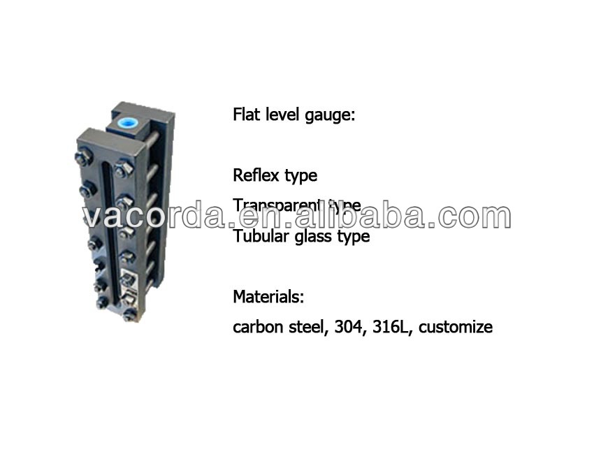 High Pressure Carbon Steel Reflex Level Gauge For Water Tank Boiler