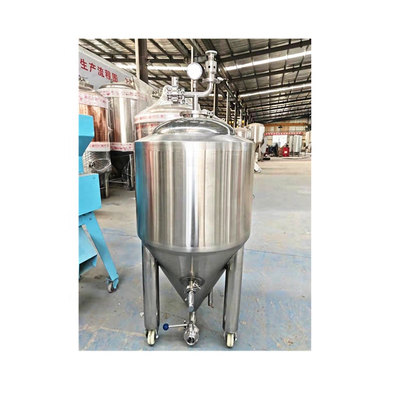 Electricity/Steam/Fire Heating Conical Fermentation Tank for Small Batch Brewing