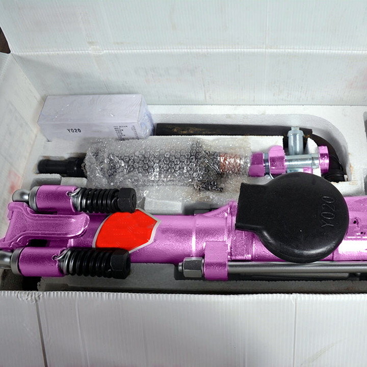 High Drilling Efficiency Pneumatic Rock Drill for Construction Works Air Leg Jack Hammer