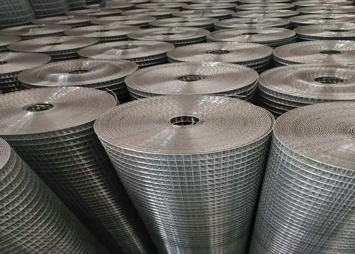 5m 10m 25m Length Half Inch Welded Steel Wire Mesh Corrosion Proof