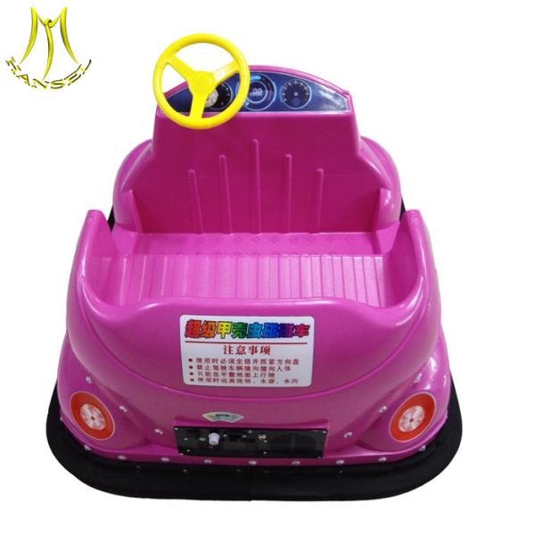Hansel high quality new 2 seats battery bumper cars remote control cars for
