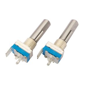 Vertical Type Single Unit Carbon Composition Potentiometer For Volume Controllin