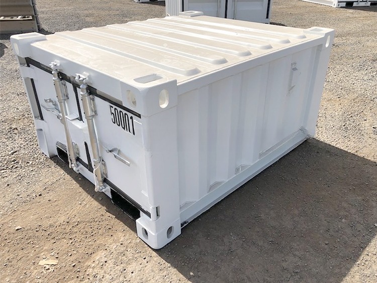 Portable and Mobile 5ft Mini Shipping Container Storage Length 5 feet External Dimensions 1830 x 1960 x 1920 mm