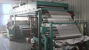 Fire Retardant Aluminized Fiberglass Fabric ALFW600 With Strong Light Reflection