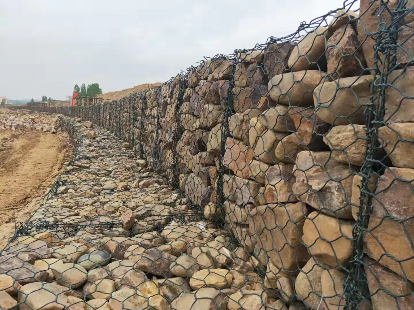 Hot Sale Best Quality 2x1x1m Hexagonal Gabion Mesh Price Gabion Basket For Sale Product