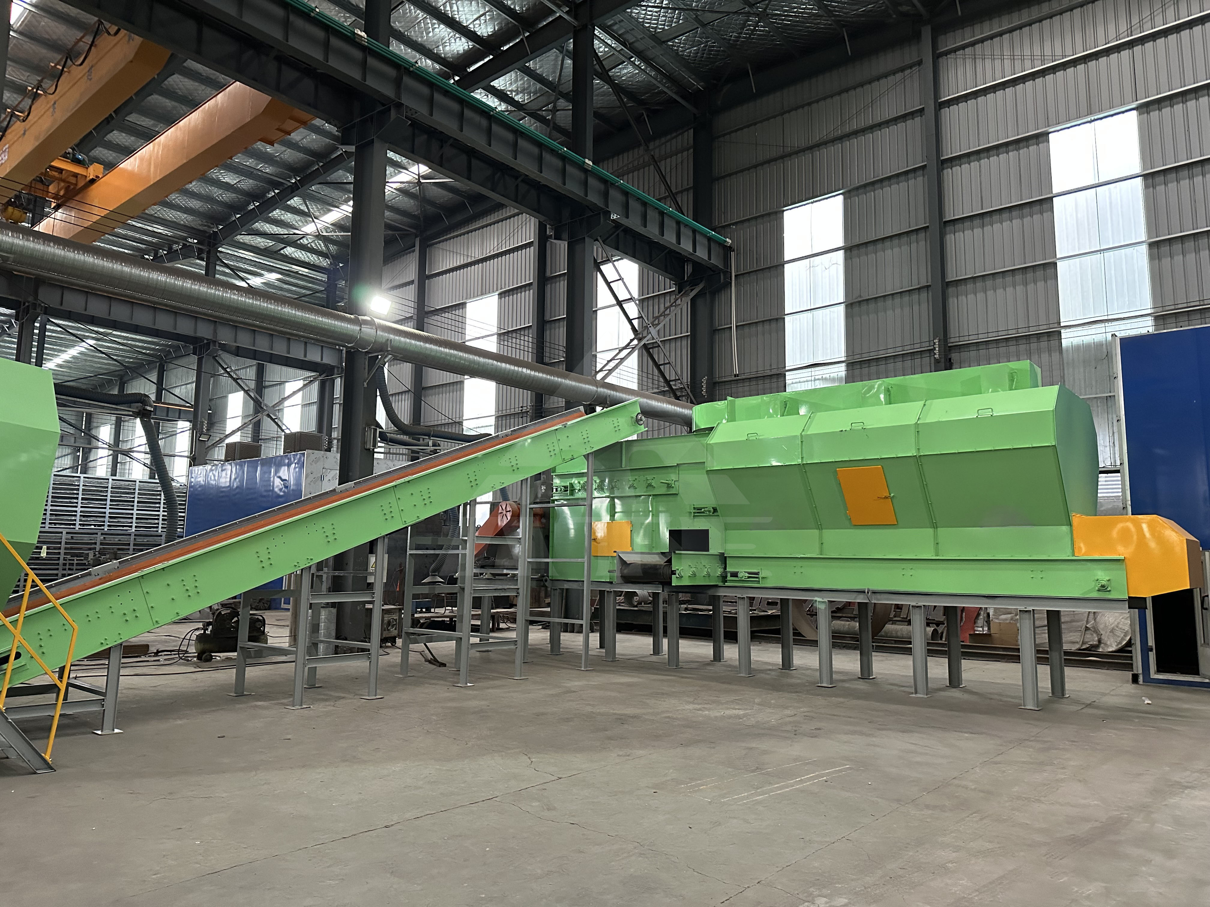 Full Auto Line Household City Garbage Sorting Line Waste Garbage Recycling Sorting Machine