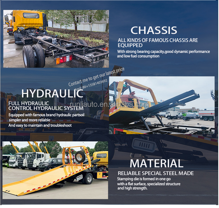 China 3ton tow truck wrekers With Best-selling custom