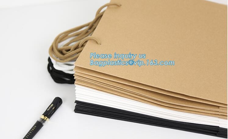 Flower carrier bag with different color customized pot plants kraft paper bag with handle,stamping logo fancy paper flow