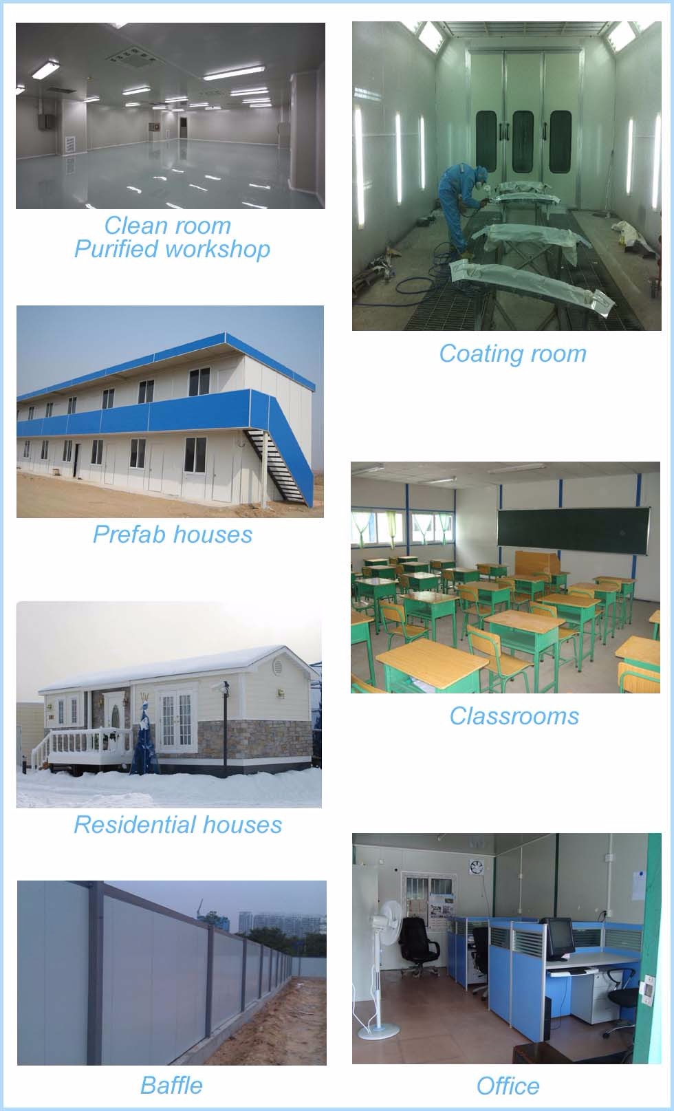 Rock wool sandwich panel for wall and ceiling with Grade A fireproof