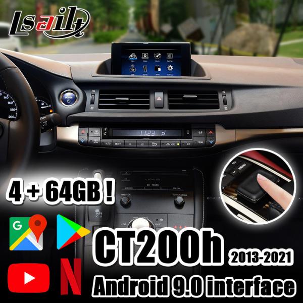 Lexus Video Interface for CT200h with CarPlay , NetFlix, YouTube, Waze 4+64GB