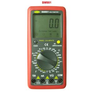200nF 1999 Counts Portable Digital Multimeter , Automatic Digital Multimeter