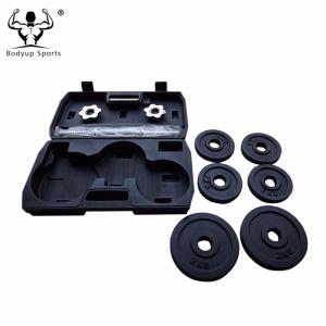  Black Painting Cast Iron Weight lifting weight Plate For Gym Manufactures
