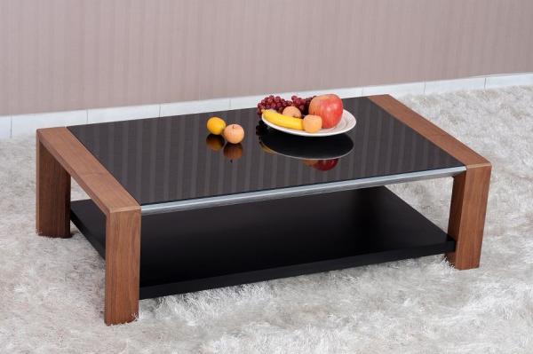 Wood Living Room Furniture,Tempered Glass Coffee/Cocktail Table,End Table,Sofa