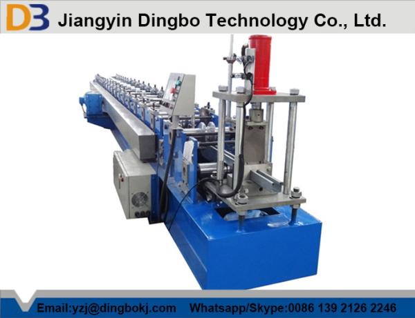 Galvanized Sheet Metal Forming Machine , Garage Roller Shutter Door Forming