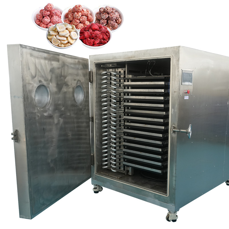 Commercial Food Vacuum Freeze Dryer Lyophilizer Tempe Control