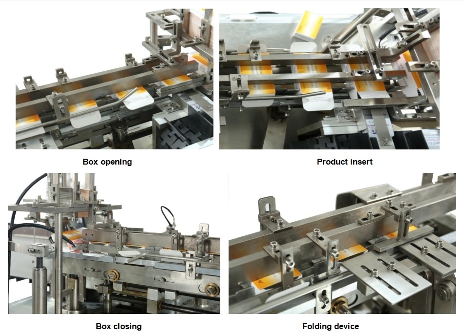 High Speed Bottle Boxing Machine Carton Leaflet Packing Machine Auto Cartoning Machine