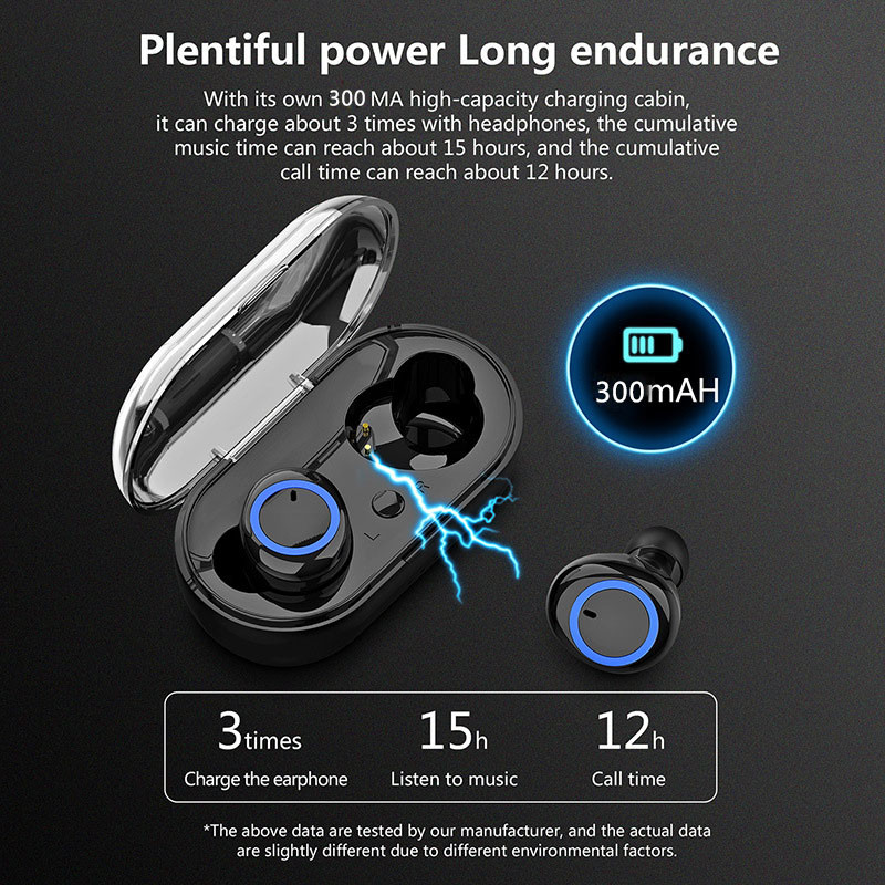 In Ear CVC6.0 TWS Wireless Stereo Earphones IP6 Bluetooth In Ear Earbuds