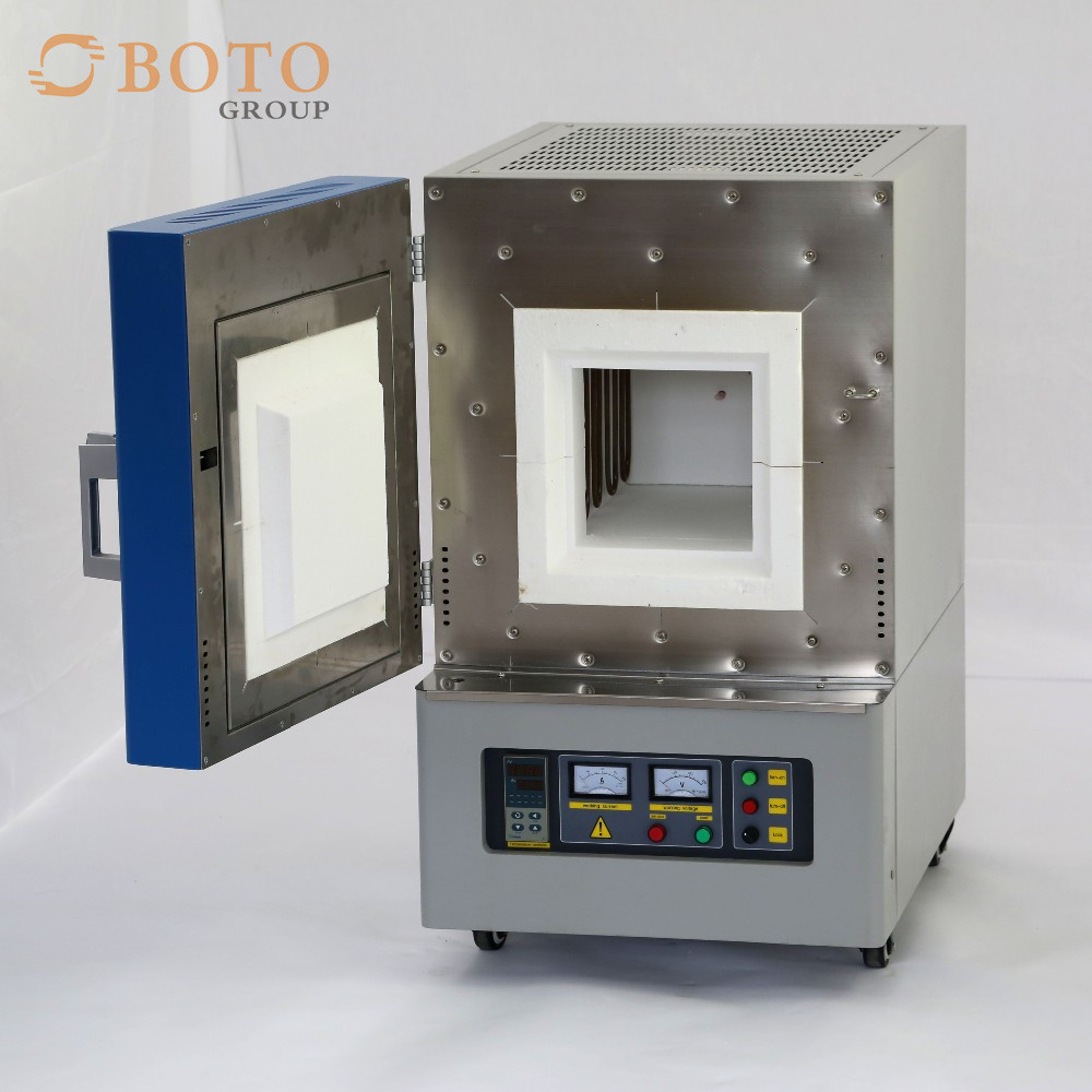 BOTO-1800 Muffle Furnace, Mitsubishi Grade 1900 Alumina Fiber, MoSi2 Heating Elements