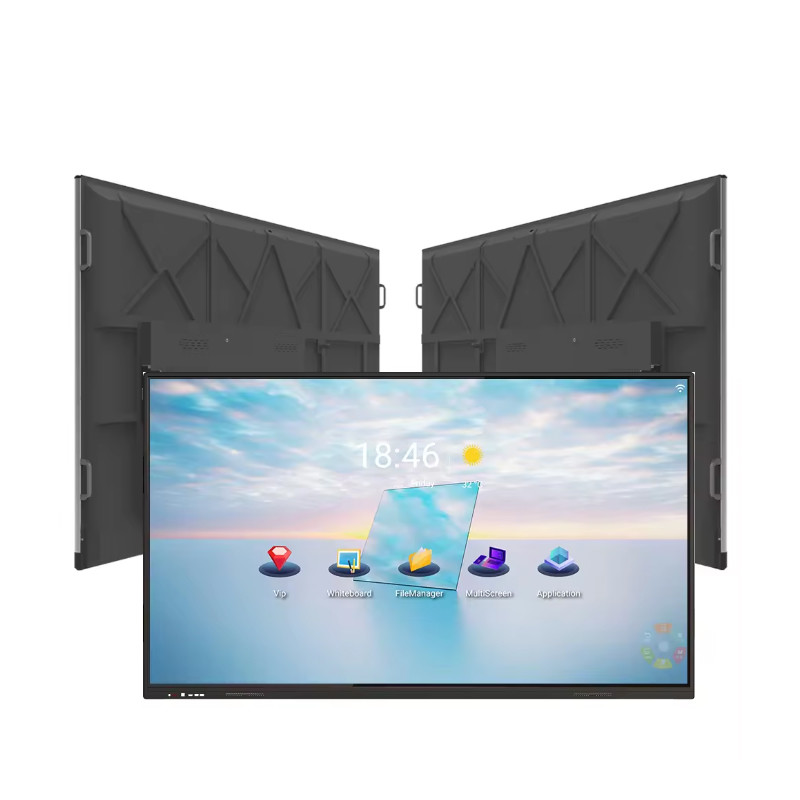Finger Digital Whiteboard Touch Screen 65 Inch Interactive Teaching Board With Projector