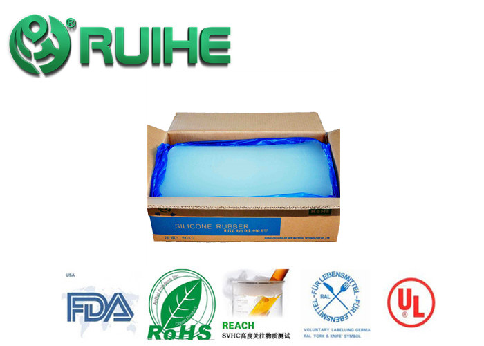 Customization Solid Silicone Rubber Fire Resistant High Temperature 40-50 Hardness