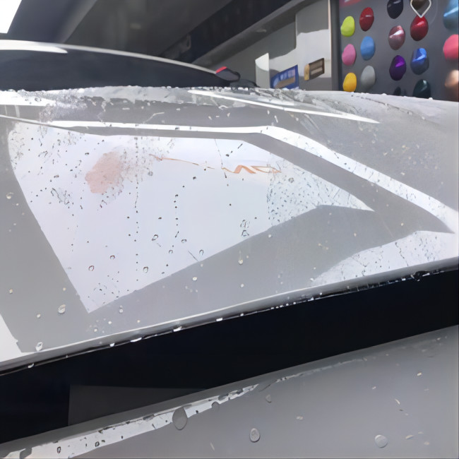 Anti Yellow Easy Install TPU PPF Car Paint Protection Film 42N Tear Strength 150μM