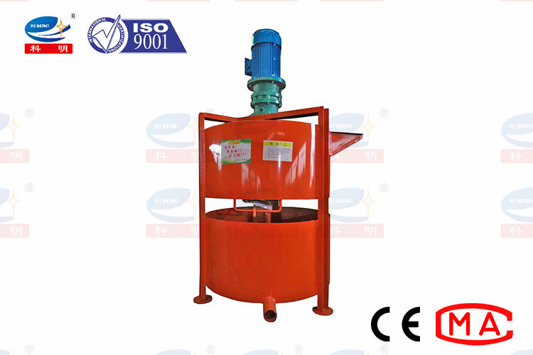 Double Layer Grout Mixer Machine High Pressure Grouting Machine Abrasion Resistance
