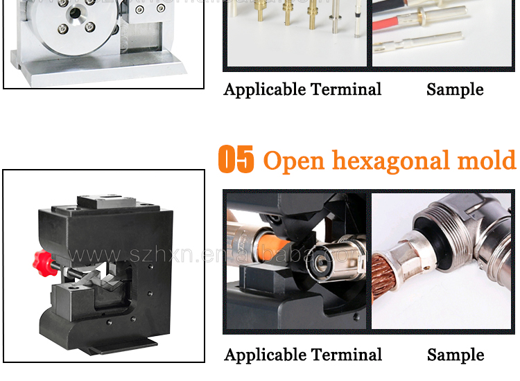 2.5-180mm2 Wire Hexagonal Terminal Crimping Machine for Energy Car Battery Cable Lug