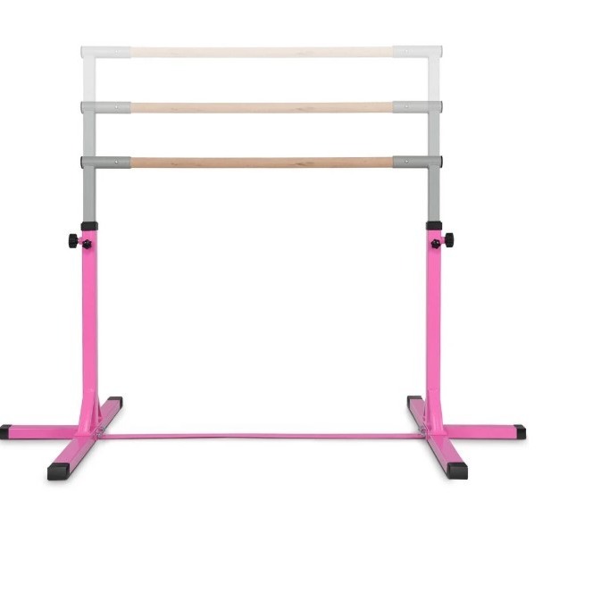 Team Sports Gymnastics Equipment Adjustable Steel Horizontal Training Bar Gymnastics Junior Home With Stainless Steel