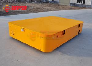 China Steerable Tractor Trailer 16T Trackless Transfer Cart Wireless on sale